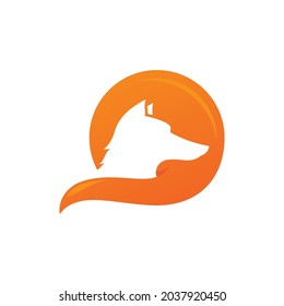 Fox vector illustration silhouette icon design