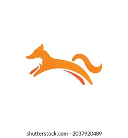 Fox vector illustration silhouette icon design