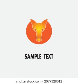 Fox vector illustration silhouette icon design