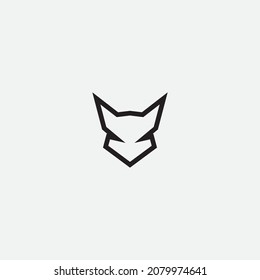Fox-Vektorgrafik-Silhouettendesign