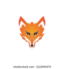 Fox vector illustration silhouette icon design