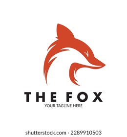 Fox vector illustration silhouette icon design