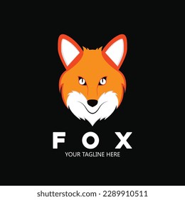 Fox vector illustration silhouette icon design