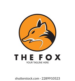 Fox vector illustration silhouette icon design