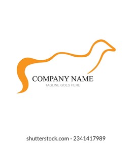 Fox vector illustration silhouette icon design
