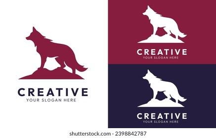 Fox vector logo, fox logo design