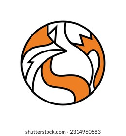 Fox Vector Logo Design Template