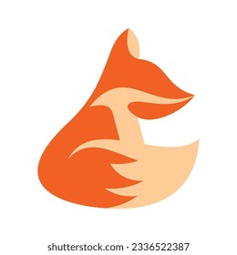 Fox Vector Logo Design Template
