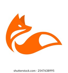 Fox Vector Logo Design Template