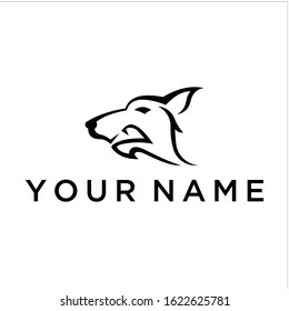 fox vector logo graphic abstract
