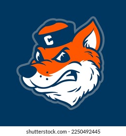 Fox vector old mascot logo