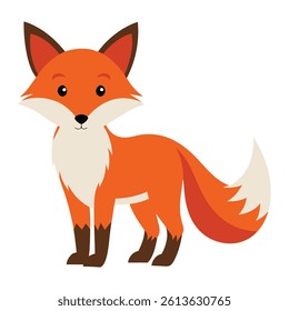 fox vectors illustration design , color full fox design 