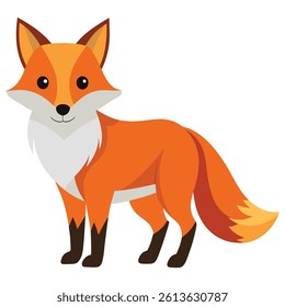 fox vectors illustration design , color full fox design 