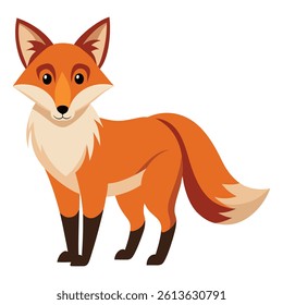 fox vectors illustration design , color full fox design 