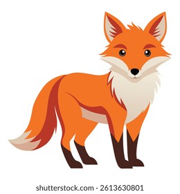 fox vectors illustration design , color full fox design 