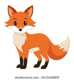 fox vectors illustration design , color full fox design 