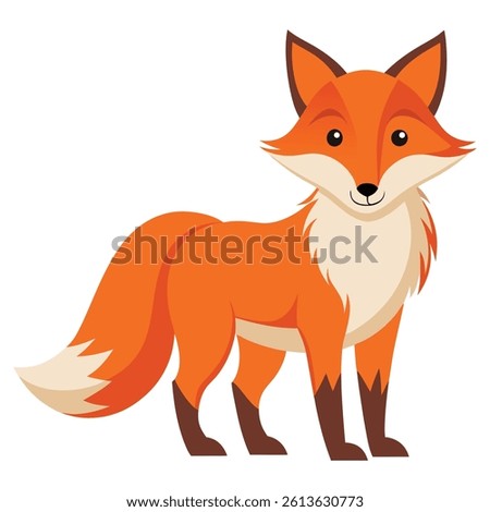 fox vectors illustration design , color full fox design 