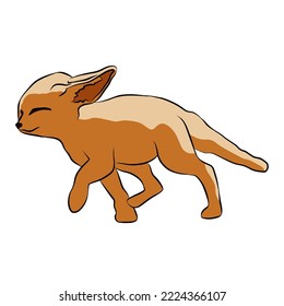 It's a fox very beautiful.