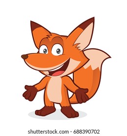 Fox in welcoming gesture
