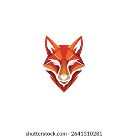 Foxhead vector logo graphic image