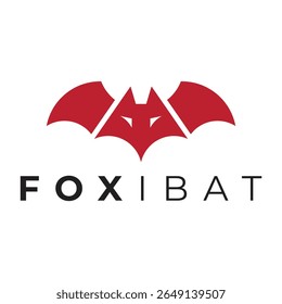 Foxibat Logo Design A Creative Fusion of Fox and Bat Imagery A Symbol of Innovation and Adaptability