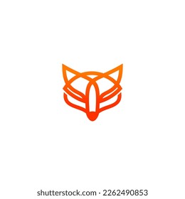 fox,logo,icon,vector,illustration,silhouette,line art,for business and growing ventures
