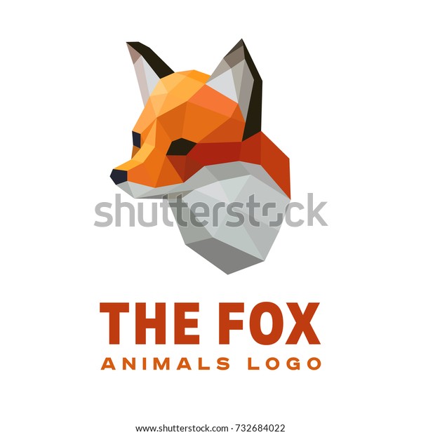 Foxy Polygon Illustrations Stock Vector Royalty Free