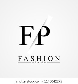 FP letter logo icon