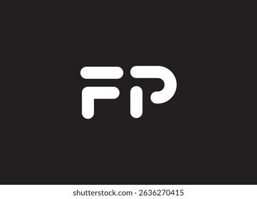 FP Logo Design Creative and Modern Logo Design
