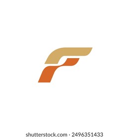 FP Logo Design. Letter F Icon Design