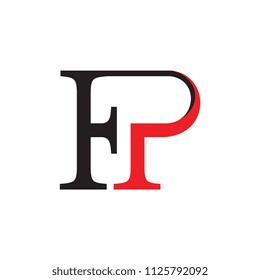 FP logo letter design