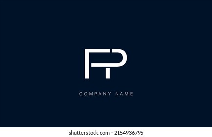 Fp Pf Alphabet Letters Logo Monogram Stock Vector (Royalty Free ...