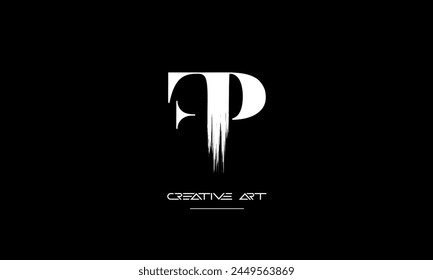 FP, PF, F, P abstract letters logo monogram