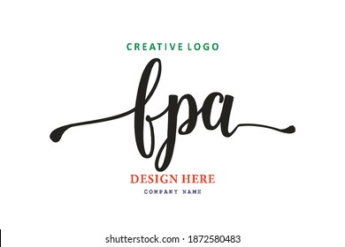 FPA lettering logo is simple, easy to understand and authoritative