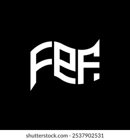 FPF logo design, FPF simple and modern logo. FPF luxurious alphabet design  