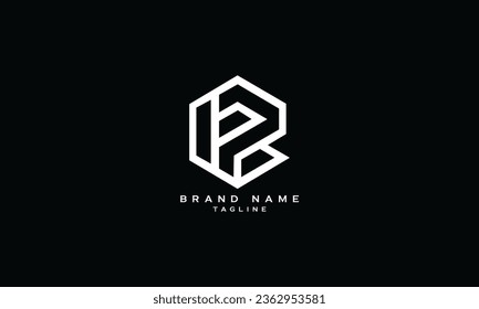 FPR, FRP, PFR, PRF, RPF, RFP, FR, RF, PR, RP, Abstract initial monogram letter alphabet logo design