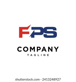 FPS Plantilla vectorial del icono del logotipo de electricidad.eps