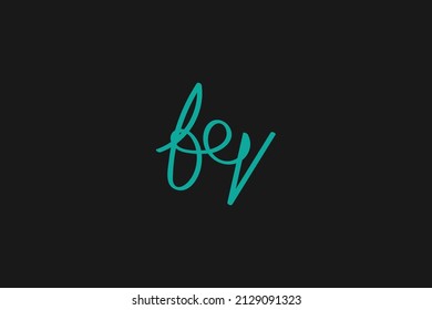 logo manuscrito de fq para identidad. caligrafía manuscrita inicial fq, para monograma y logotipo. 