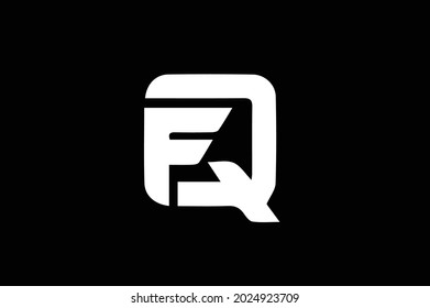 FQ logo combination design suitable for a company - Vector