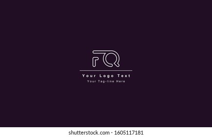 FQ or QF letter logo. Unique attractive creative modern initial FQ QF F Q initial based letter icon logo