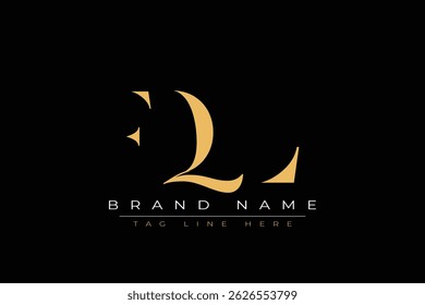 FQL abstract letter logo design. This logo is designed by three abstract letters.