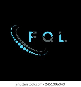 FQL letter logo abstract design. FQL unique design. FQL.
