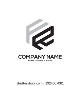 FR initial letter logo vector,It is good for your business company, corporate