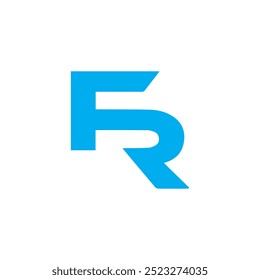 Logo de la carta FR Diseño Creativo.
FR monograma Logo Vector de concepto único.
FR creativo moderno plano abstracto iniciales letra logo.
