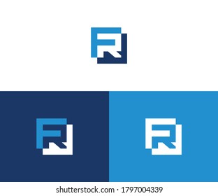 Fr Logo Design Vector Format Stock Vector (Royalty Free) 1797004339 ...