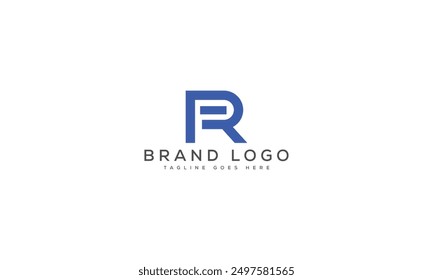 FR logo design vector template design for brand