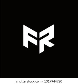 FR Logo Letter initial Designs Templete