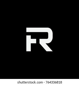 FR or RF initial logo