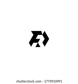 166 Letter R With Right Sign Logo Design Template Images, Stock Photos ...