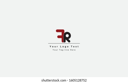 FR or RF letter logo. Unique attractive creative modern initial FR RF F R initial based letter icon logo
